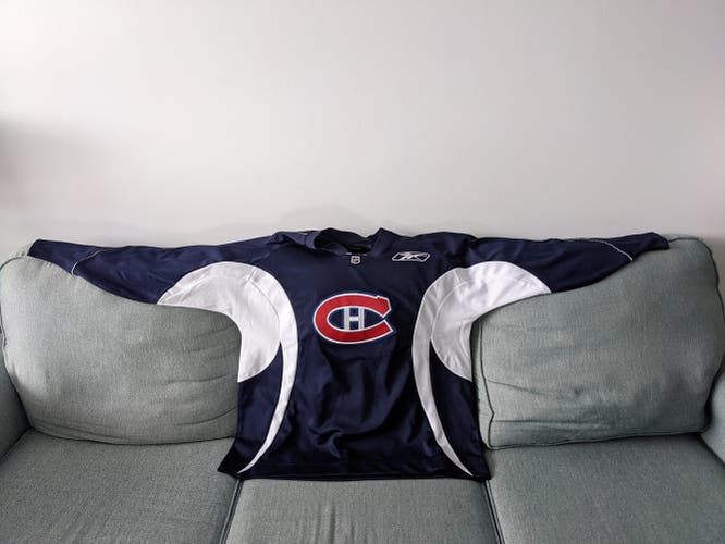 Montreal Canadiens Reebok Practice Jersey Adult Men's Used XL