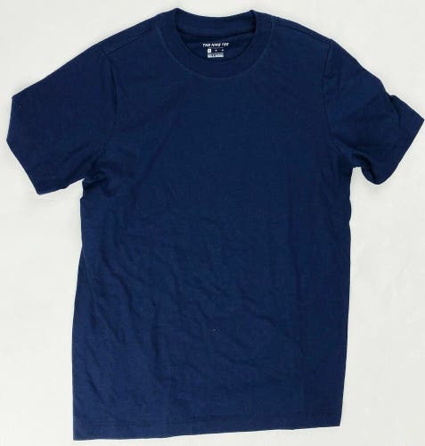 Nike The Nike Tee Short Sleeve Training Shirt Boy's Medium Navy Blue CJ1781-419