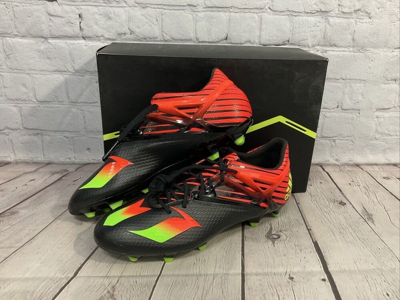 Messi soccer cleats shoes size 10Men black and green