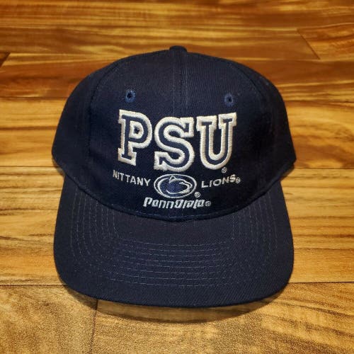 Vintage Rare Penn State PSU University Nittany Lions Football Hat Cap Snapback