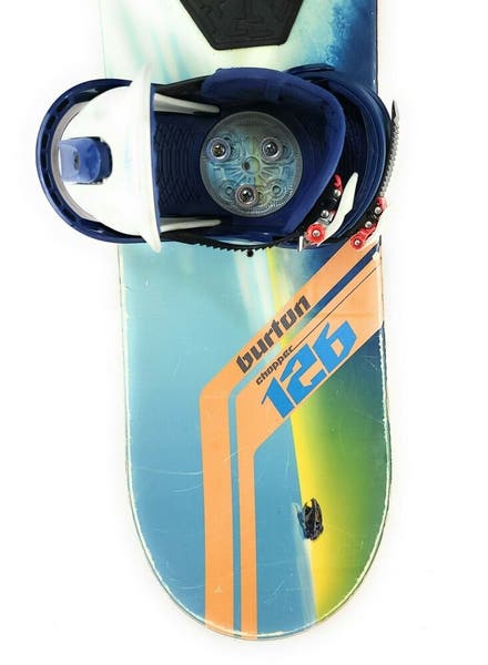 burton chopper 126 snowboard Chicklet Youth Snowboard, 120cm Pando Refitters Snowboard 126 for sale -