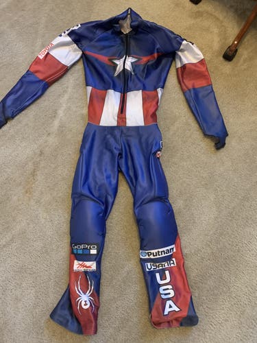 Spyder US Ski Team Captain America World Cup GS Suit  L