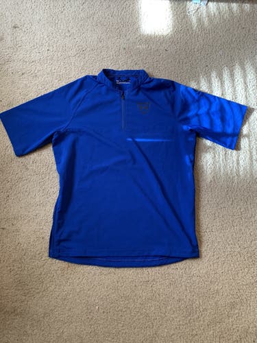 Under Armor Batting Jacket Medium Royal Blue