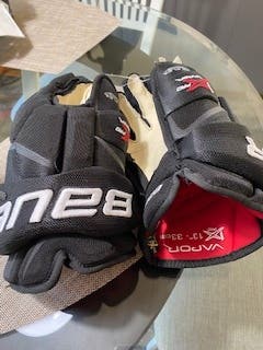 Black Gloves New Senior Bauer Vapor 1X Pro 13"