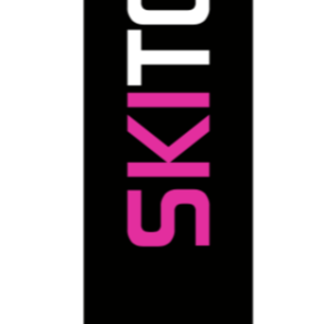 Ski Tour AT poles - black/pink