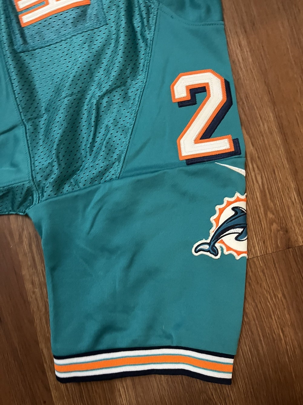 Nike Miami Dolphins Reggie Bush Game Jersey - Aqua Green #22