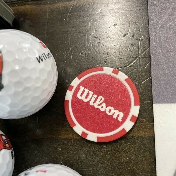 Wilson Staff Duo Optix Red NFL Golf Balls Tampa Bay Buccaneers 12