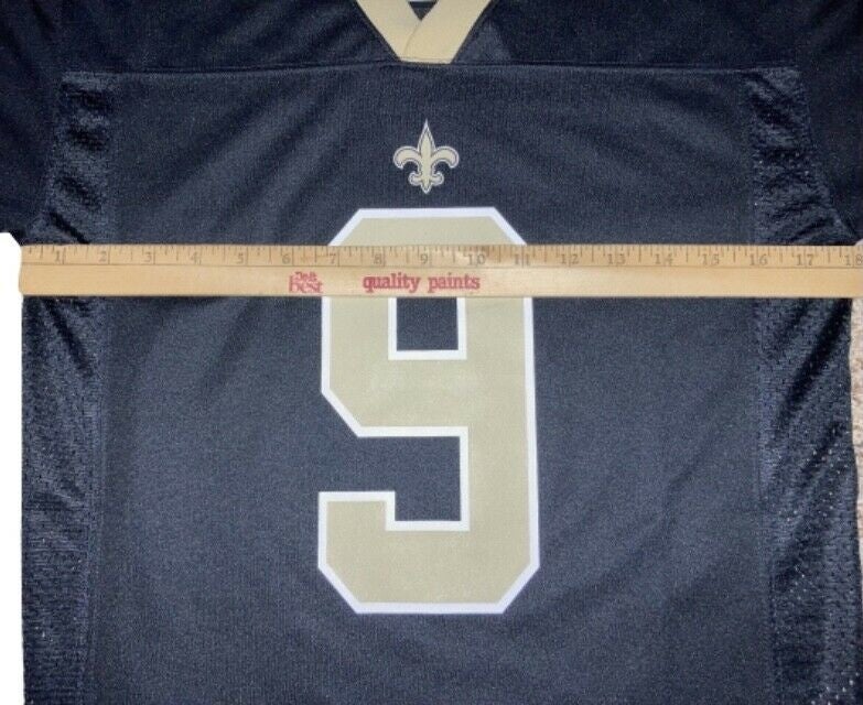 Outerstuff Drew Brees New Orleans Saints Youth Mainliner Jersey Name and  Number T-Shirt Large 14-16