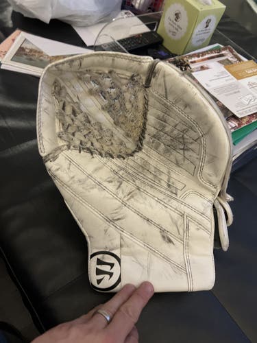 Warrior Jr G4 goalie catch glove