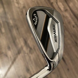 Used Men's Callaway 4 iron Right Handed Mavrik Regular Flex Graphite Shaft