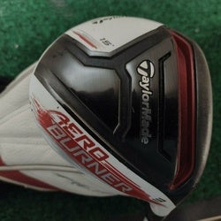 Taylormade Aeroburner Fairway 3 Wood 15 Degree Regular Flex Rulz 60 w Headcover