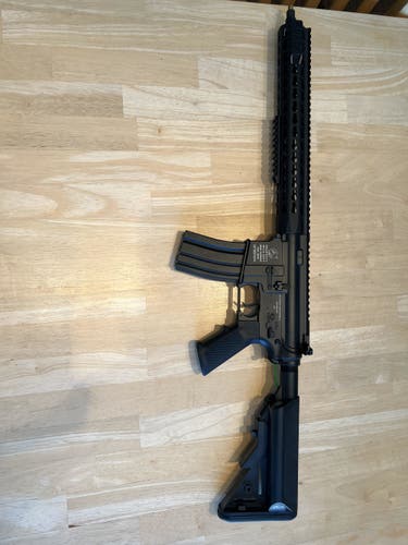 COLT M4A1 Full Metal 13" Keymod Airsoft AEG, Black, Airsoft gun