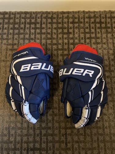 Navy Blue Senior Bauer 13"  Vapor 1X Pro Lite Gloves