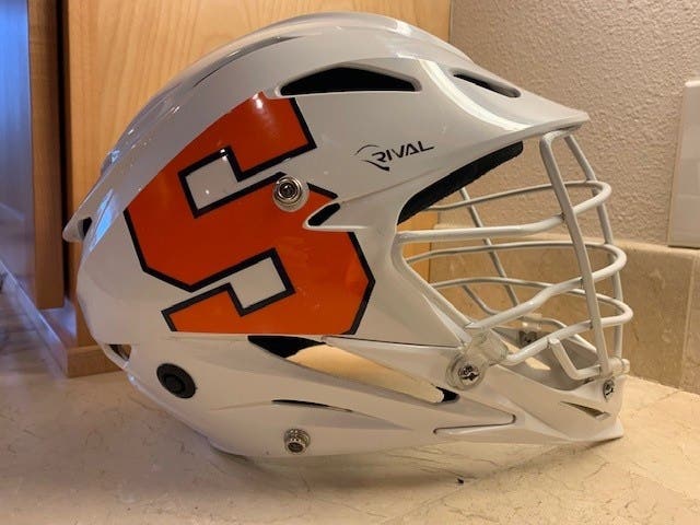 Syracuse Lacrosse Helmet STX Rival