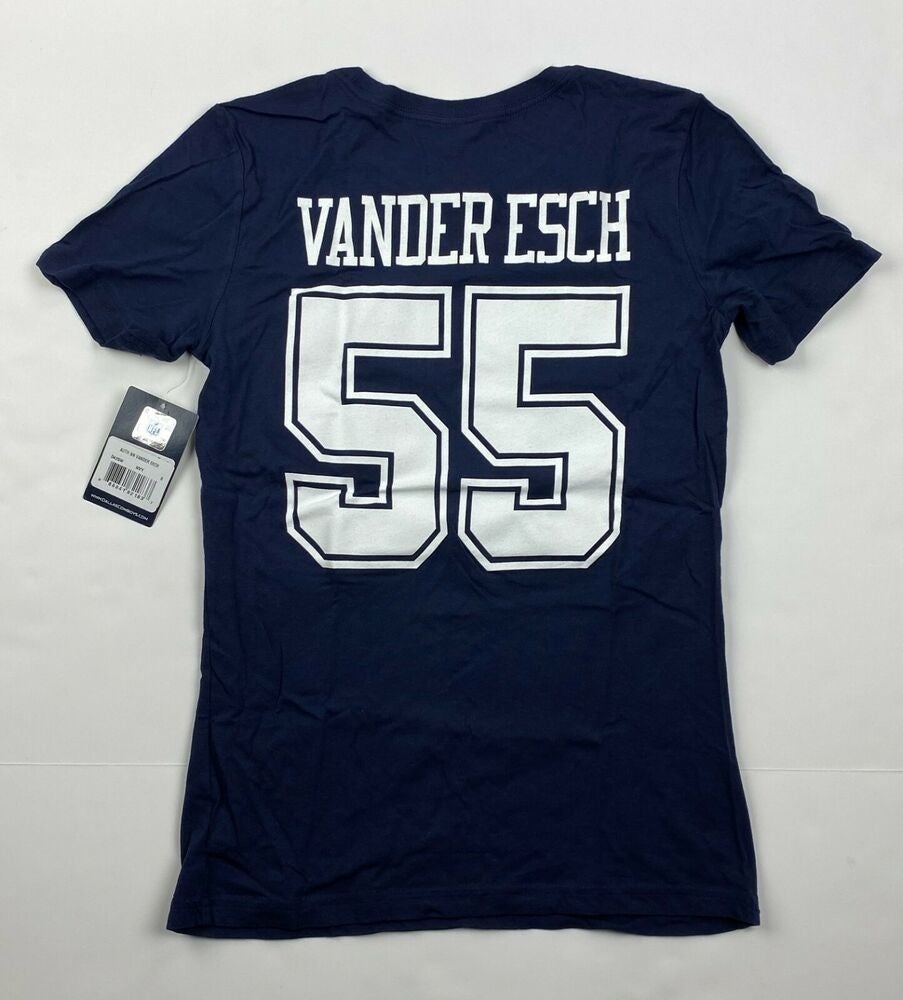 NFL Pro Line Men's Leighton Vander Esch Navy Dallas Cowboys Team Player Jersey