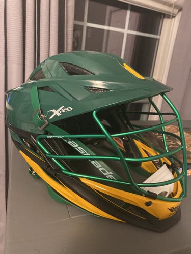 Green Adult Player's Cascade XRS Helmet