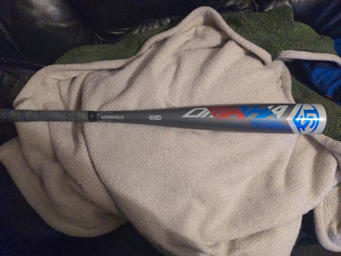 Bat Used BBCOR Certified 2021 Louisville Slugger Alloy Omaha (-3) 26 oz 29"