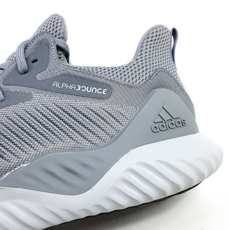 Adidas Mens 15 Shoes Alphabounce Beyond Triple Grey Athletic Sneakers CG4765  | SidelineSwap