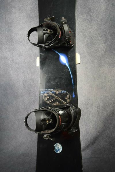KEMPER ECLIPSE SNOWBOARD SIZE 159 CM WITH LAMAR LARGE BINDINGS
