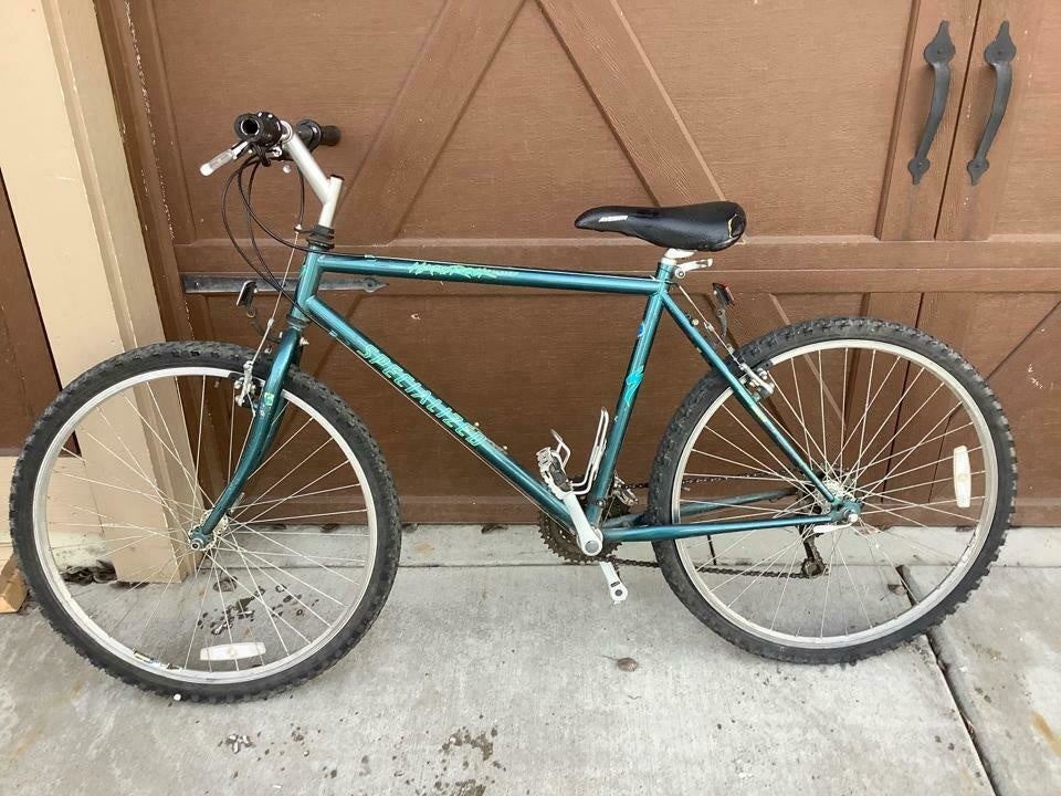 Vtg Specialized Hardrock Mens Green 