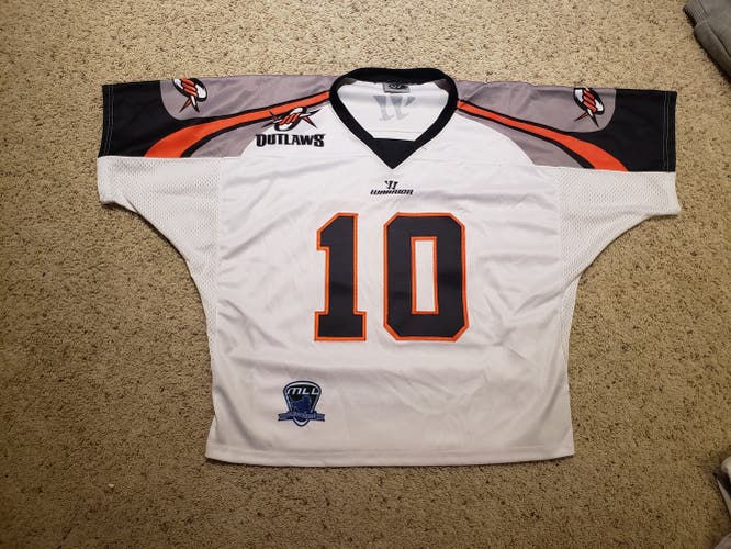 Warrior Denver Outlaws Lacrosse Jersey XL #10