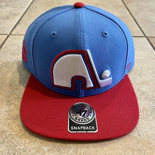 NWT! '47 Brand Vintage Hockey Quebec Nordiques Hat