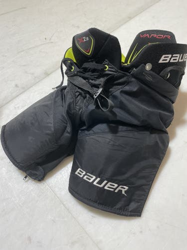 Black Junior Small Bauer Vapor X2.9 Hockey Pants