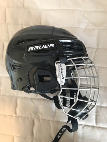 Black Used Small Bauer  IMS 5.0 Helmet