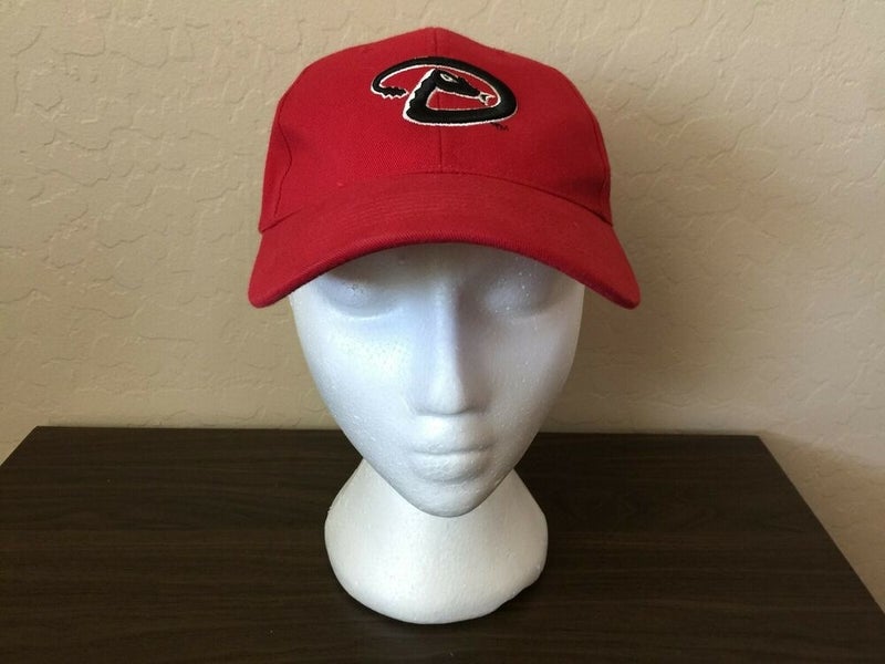 Arizona Diamondbacks Snake Logo MLB Red Adjustable Baseball Cap Hat