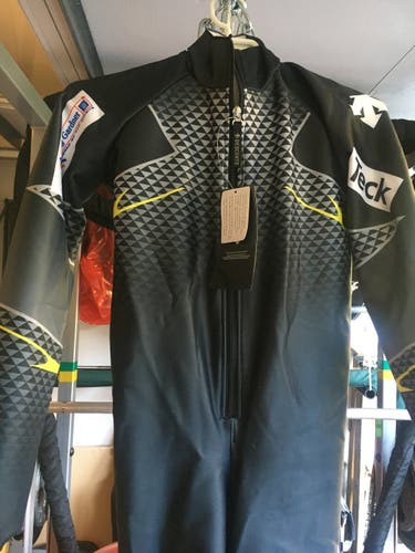 New Speed Ski Suit Men's Large Descente FIS Legal