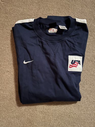 Nike Official Team USA World Juniors Long Sleeve Shirt