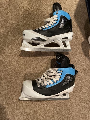 Used True Regular Width Pro Stock Size 8 Goalie Skates