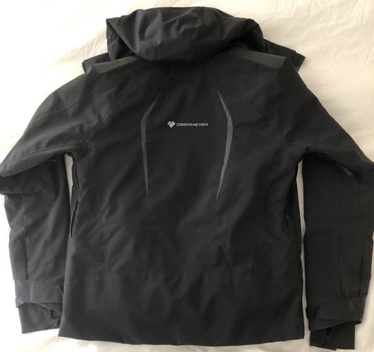 Lightly used Men's Obermeyer Foundation Ski/Snowboard Jacket color Black size small