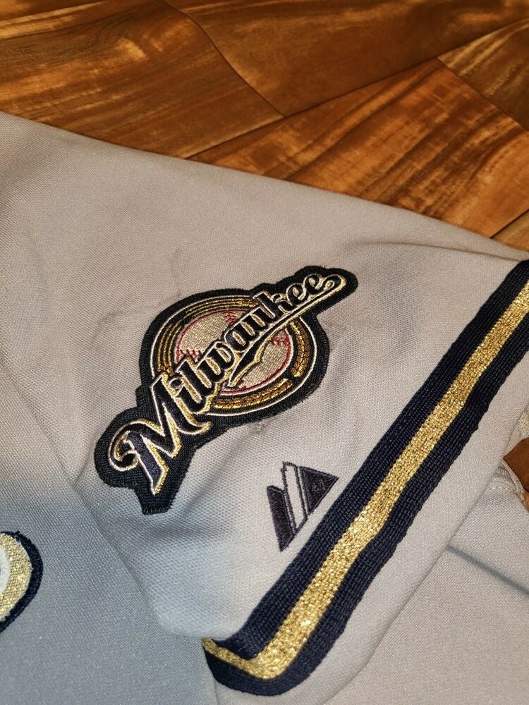 Milwaukee Brewers Bugs Bunny Baseball Jersey - Cream - Scesy