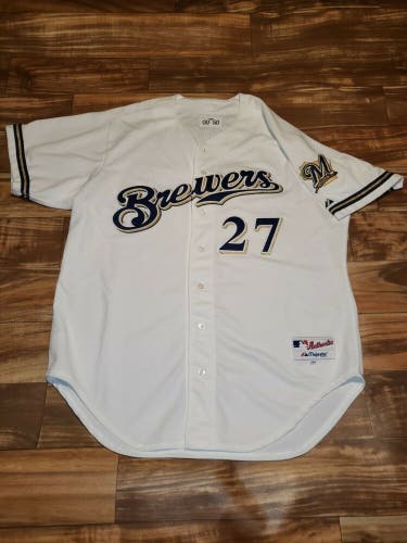 Vintage RARE Game Issued Milwaukee Brewers Kevin Brown Pitching MLB Jersey Sz 50