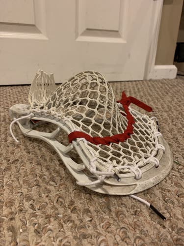 White Used Defense Strung Hammer Head StringKing Mesh