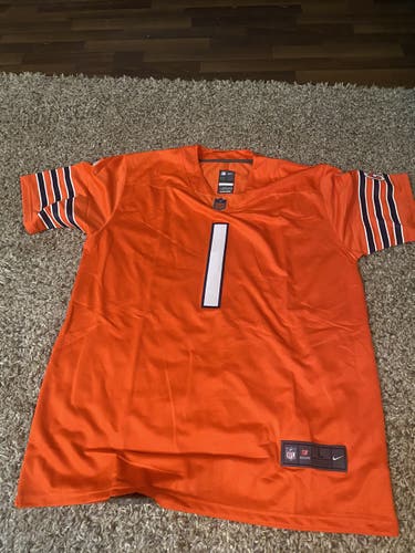 Justin Fields Chicago Bears Jersey With Tags Brand New
