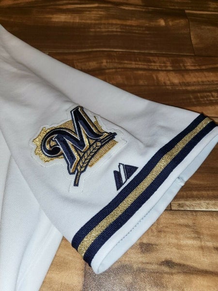 00's Milwaukee Brewers Authentic Majestic MLB Jersey Size 48 XL