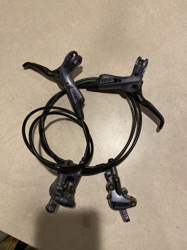 Used Avid elixir 3 hydraulic Disc Brake set front and rear