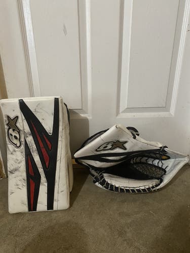 Brian’s GNETiK 8.0 Hockey Goalie Glove and Blocker