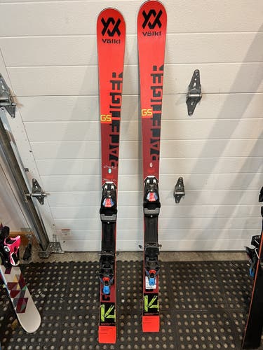Used 2020 148 GS VOLKL RACETIGER - Racing With Bindings Max Din 10 Racetiger GS Skis