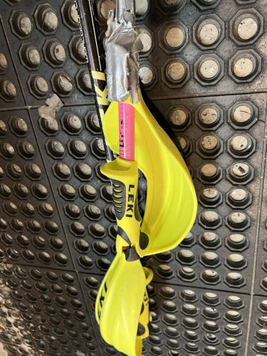 Leki Jr race poles Hot Pink With slalom Guards 95 Cm