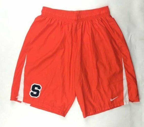 Nike Syracuse Orange Fast Break DQT Lacrosse Game Short Men's L Orange 630542