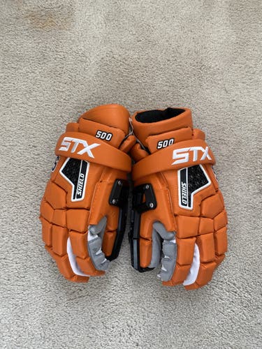 Orange New Goalie STX 13" Shield 500 Lacrosse Gloves