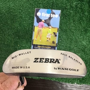 Ram Golf Zebra Mid-Mallet Putter 35” Inches
