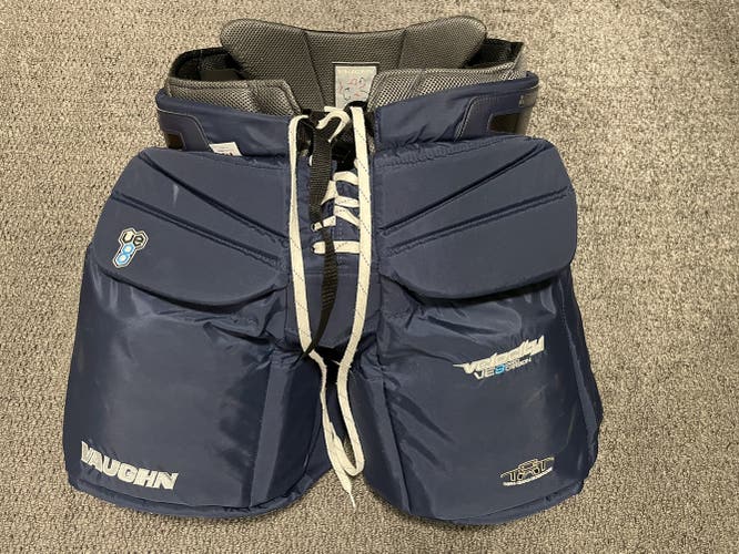 Vaughn Velocity VE8 Pro Carbon Hockey Goalie Pants - Navy - Used
