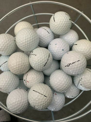 5 Dozen (60) Maxfli Urethane Mix Near Mint to Mint  AAAA-AAAAA Used Golf Balls