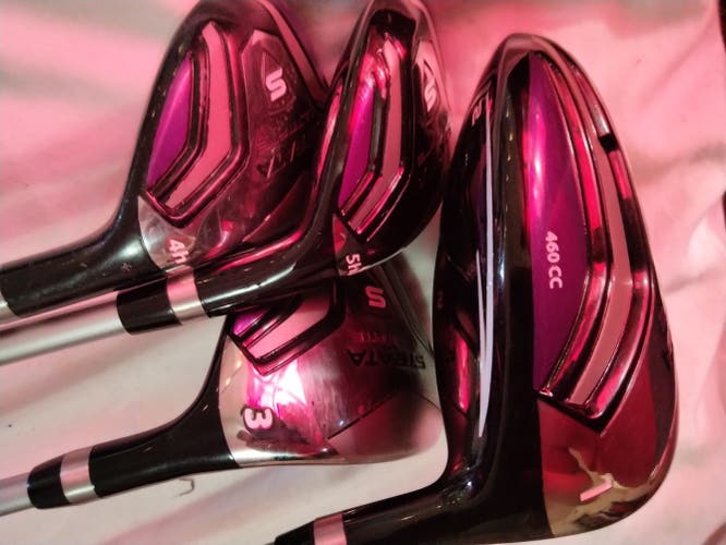 Clubs (Full Set) New Women's Callaway Right Handed Strata Ladies Flex 10 Pieces