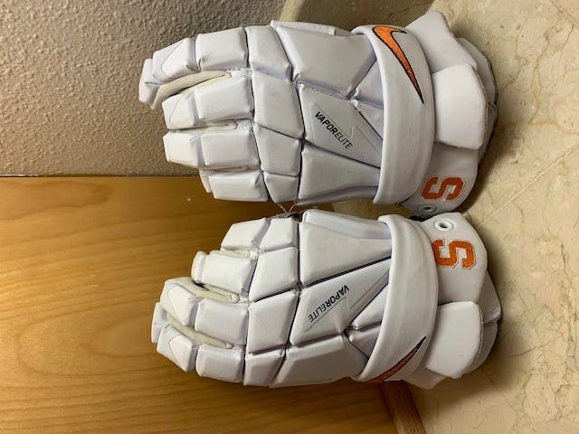 Syracuse Nike VaporElite gloves