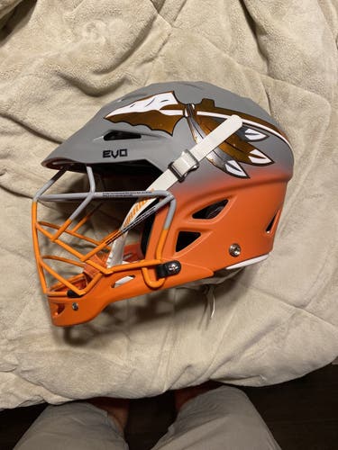 Orange Adult Player's Warrior Evo Helmet